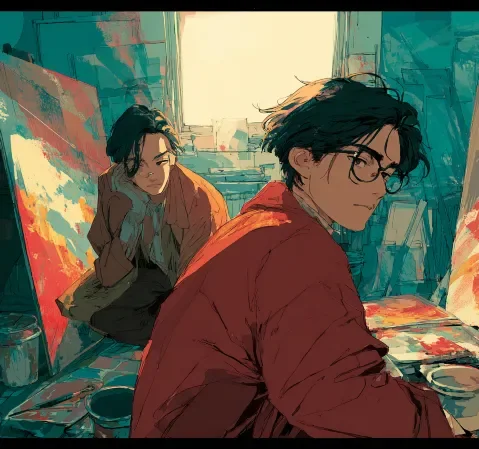 科幻题材漫画《星际旅人》封面
